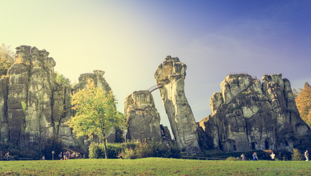 Panorama der Externsteine