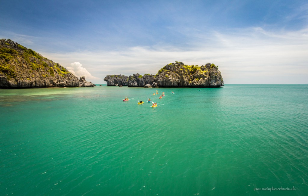 Kanutour im Nationalpark Mu Ko Ang Thong