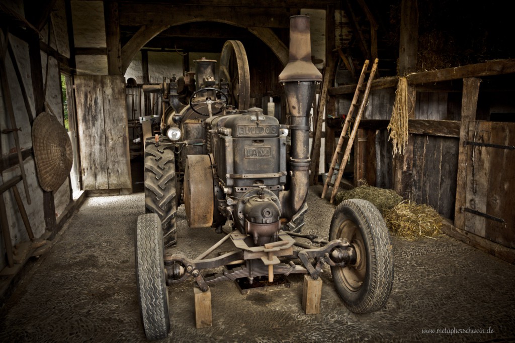 Das Freilichtmuseum in Detmold, Lanz Bulldog - Fotograf metapherschwein.de