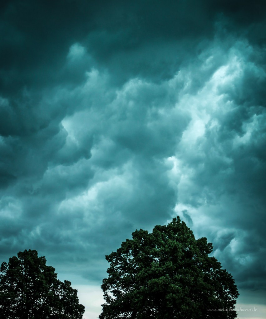 Beeindruckendes Unwetter über Hameln Wangelist 2013 - Fotograf metapherschwein.de