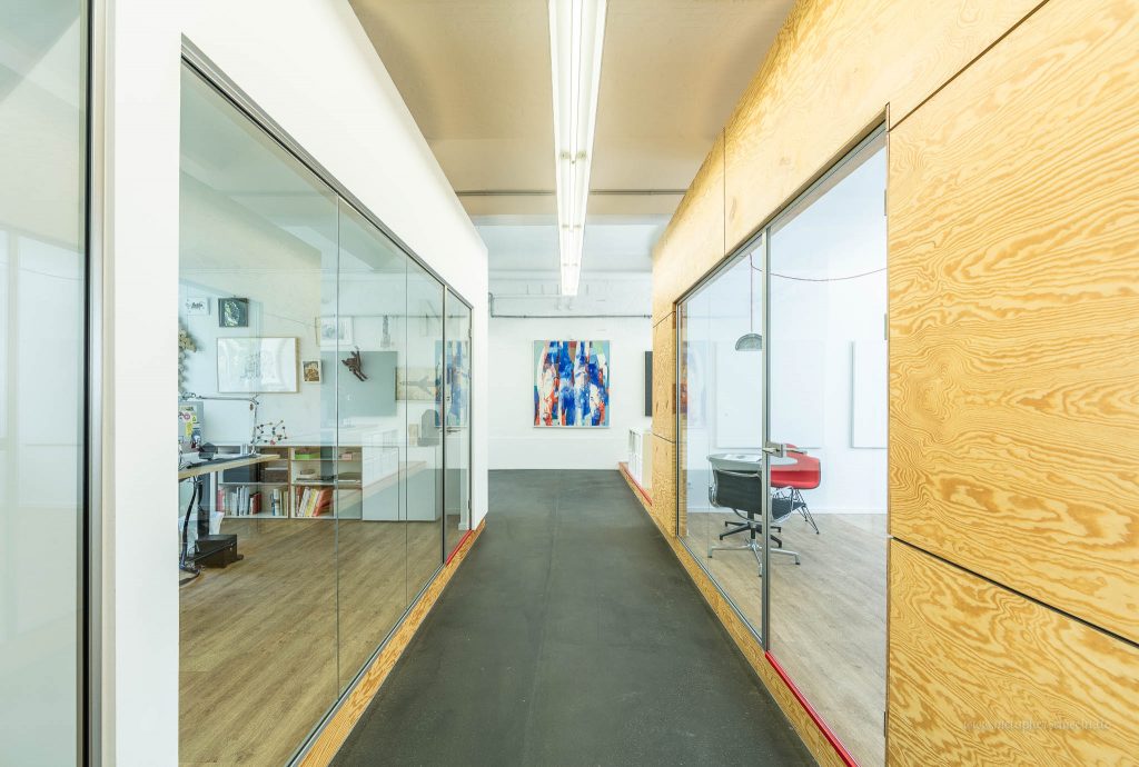 Bürogestaltung Studio B12 im Rebenpark Braunschweig