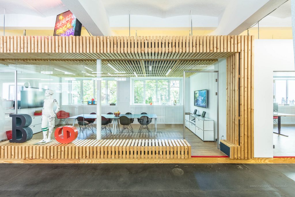 Bürogestaltung Studio B12 im Rebenpark Braunschweig