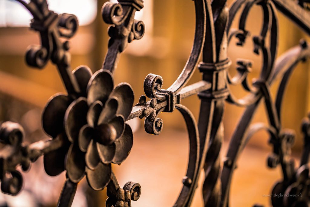 Detail des Treppengeländers der Cumberlandschen Galerie Hannover