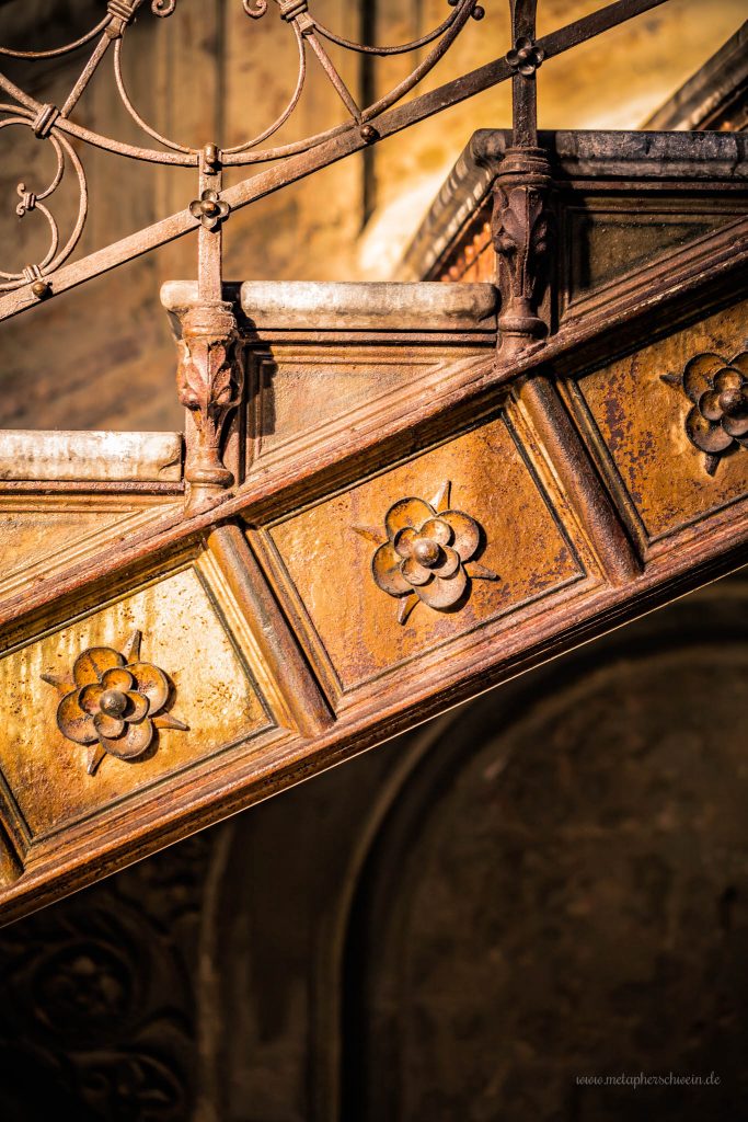 Treppendetail der Cumberlandschen Galerie Hannover